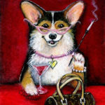New!  Art prints from The Christmas Corgi added to to the Giveaway …