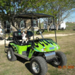 Shasta, Razor, Smurf and Bullitt of Texas