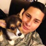 Military Monday: Staff Sgt. Nicholas Carzis & Corgis Gwen, Ein and Logan!