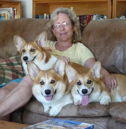Karen with Kailyn, Darcy and Pippa